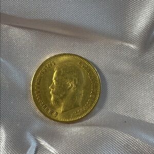1899 year pure gold Tzar Nicolay 10 rubles